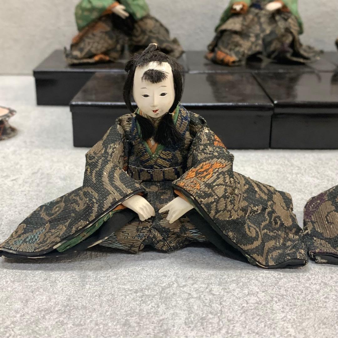 五人囃子 雛人形 江戸 人形 桃の節句 行事 人形 時代物 アンティーク 古