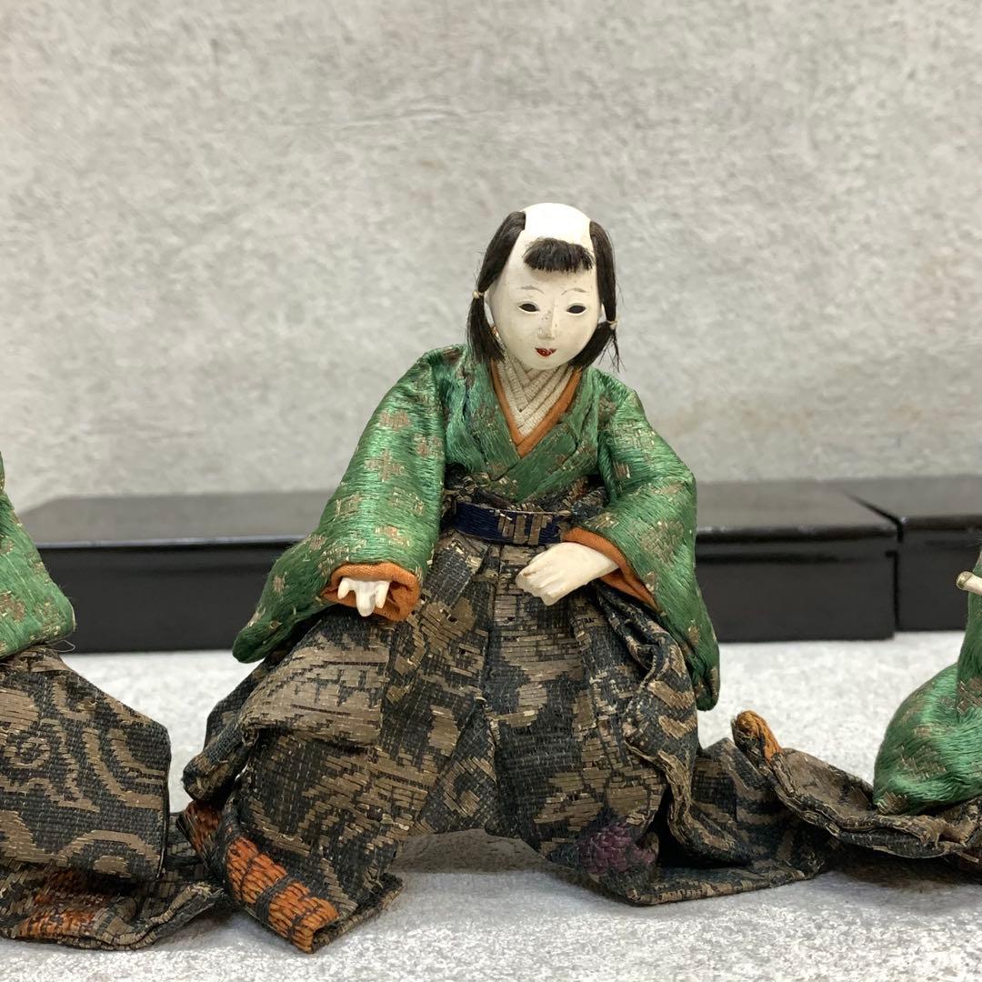 五人囃子 雛人形 江戸 人形 桃の節句 行事 人形 時代物 アンティーク 古