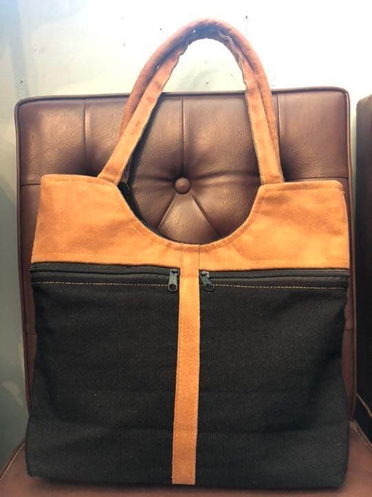 マヤ　ウィピル　ハンドメイドバッグ