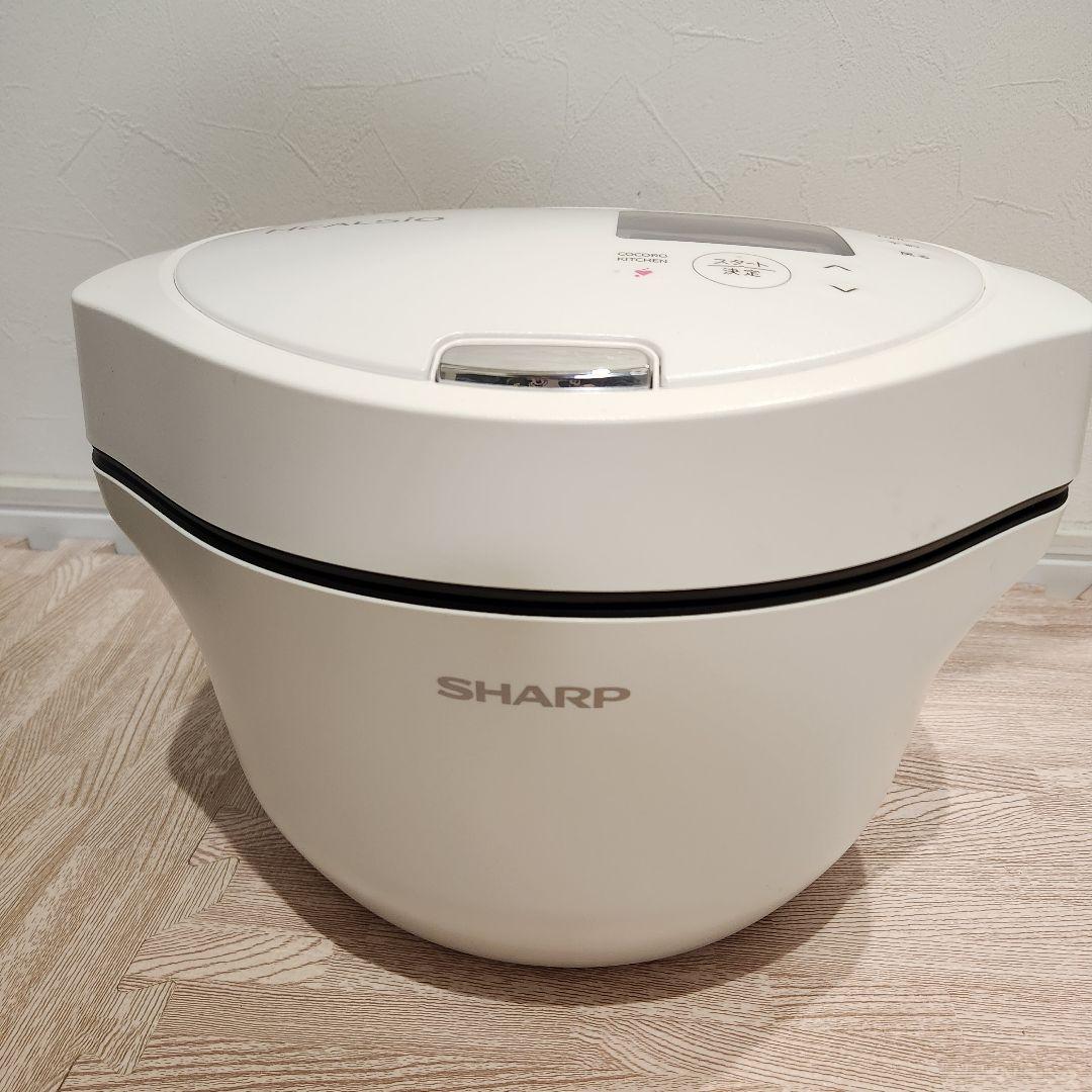 2022年製 SHARP ホットクック 1.6 ホワイト KN-HW16G-W
