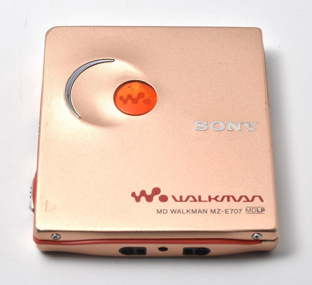ソニー SONY MZ-E707 MD ウォークマン