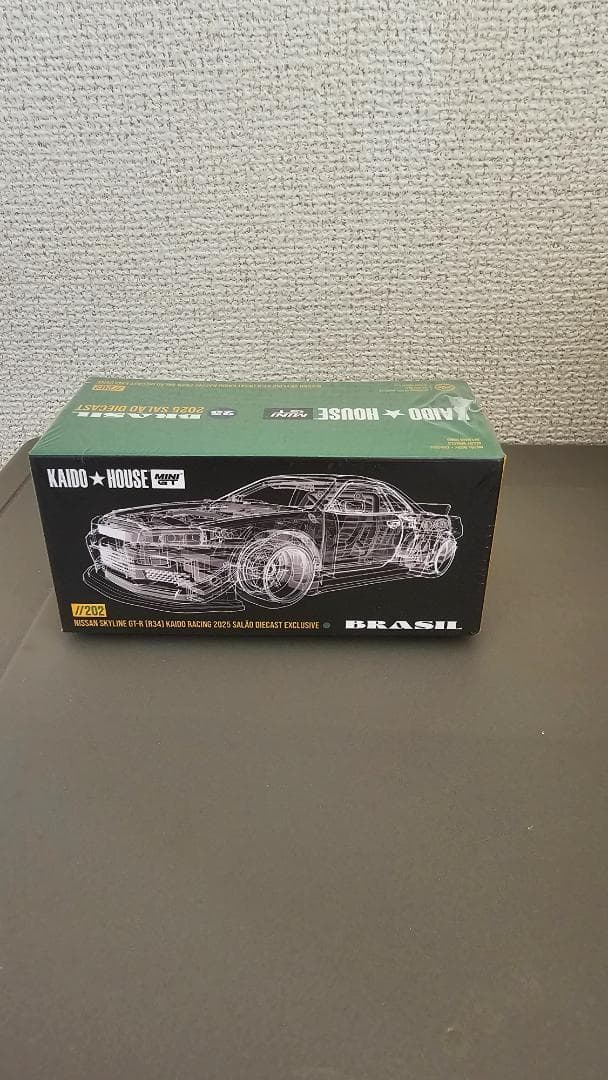 MINIGT KAIDO HOUSE GT-R R34 ブラジル限定 2個セット