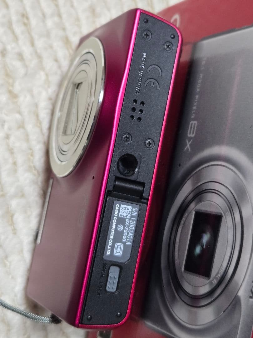 【動確済】CASIO EX-Z3000 レッド 付属品元箱付 平成 コンデジ