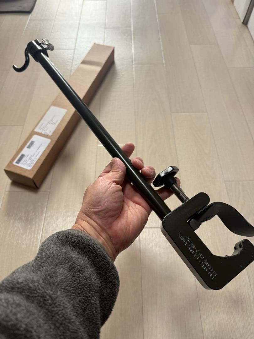 新品✨米軍放出品✨「点滴支え棒」野戦病院用✨54㎝〜最大122㎝