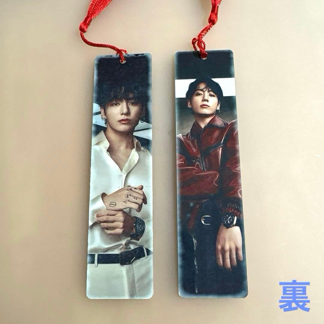 （♥︎ローズ♡様）jungkook ジョングク タッセル付きメタルブックマーク