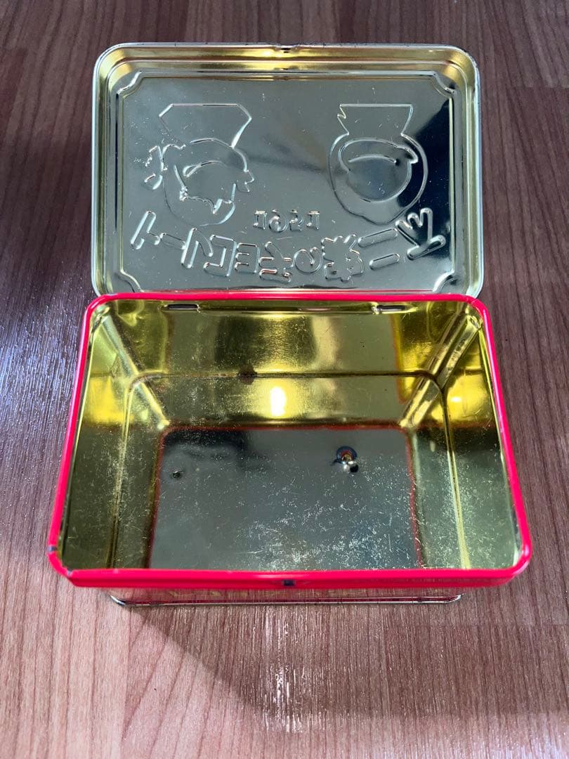 不二家ペコちゃん金属缶