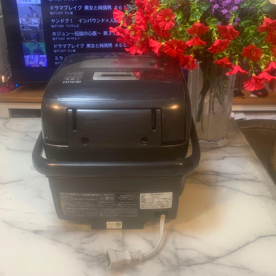 激安■象印炎舞炊き 圧力IH炊飯ジャー　NW-KB10型　5.5合　2019年■