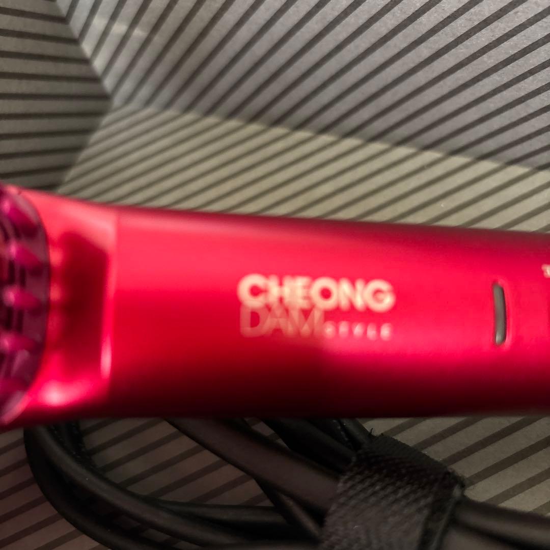 CHEONG DAM STYLE 赤 ヘアアイロン（チョンダムスタイル）