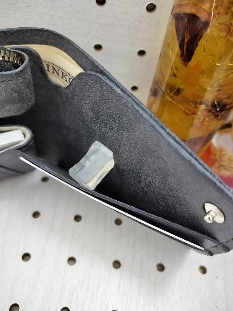 二つ折り財布 ハンドメイド レザークラフト