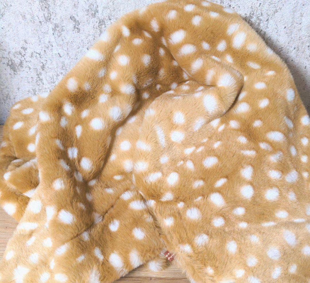 専用♥みかん❤暖かとろける❤Ｗボア⭐ちびブランケット❤リッチバンビ