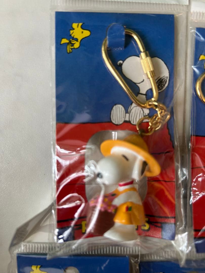 激レア　スヌーピー ストラップ 5個セット　PEANUTS