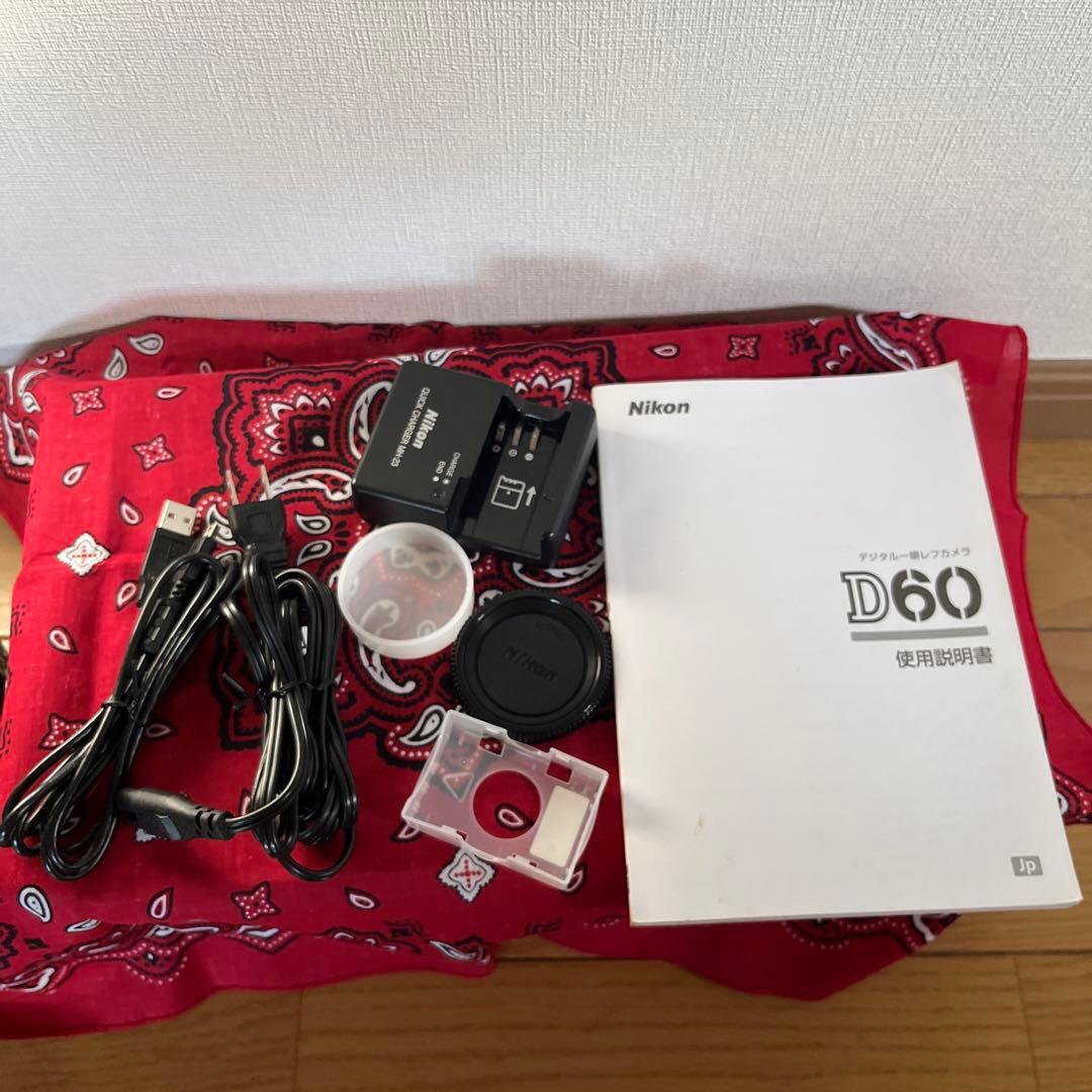 Nikon D60 デジタルカメラ 18-55mm VRレンズ