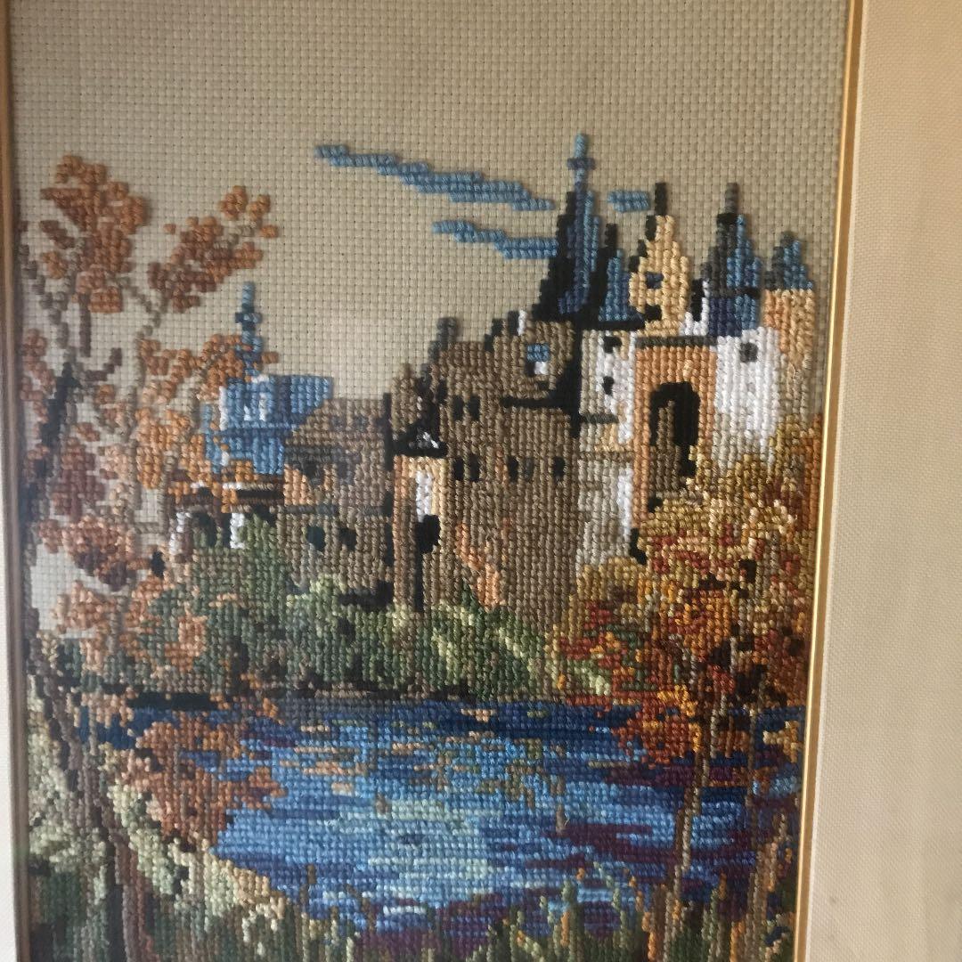 クロスステッチ絵画