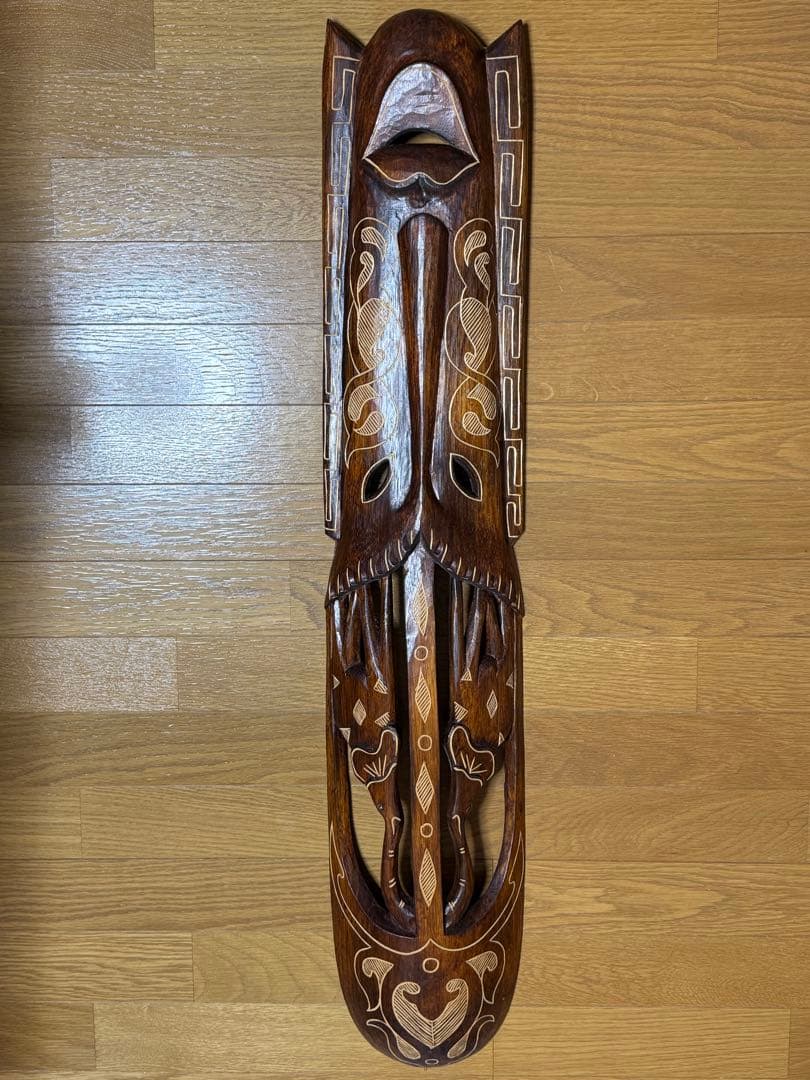 バリ島・現地購入のハンドメイド置物 4点セット | インテリアに最適