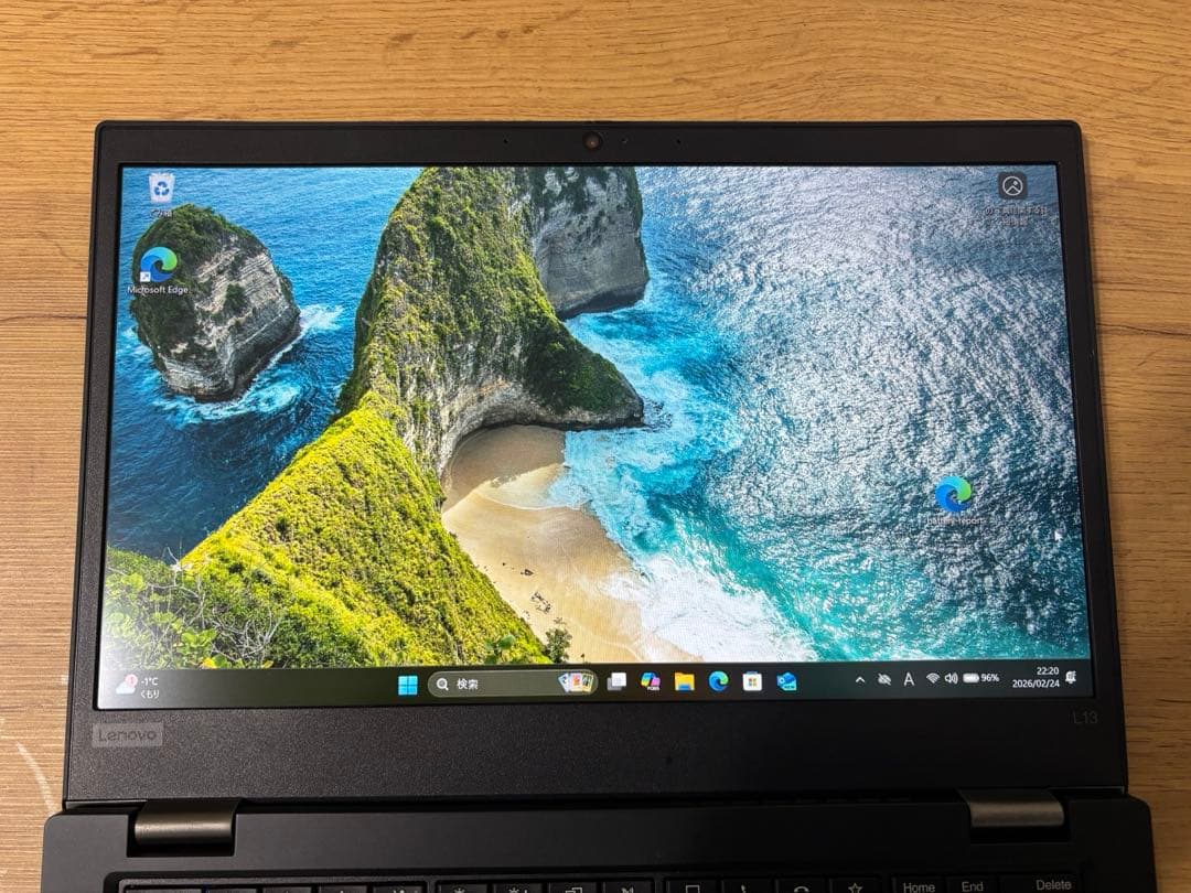 Windowsノート本体 Thinkpad l13gen2 16gb 256gb