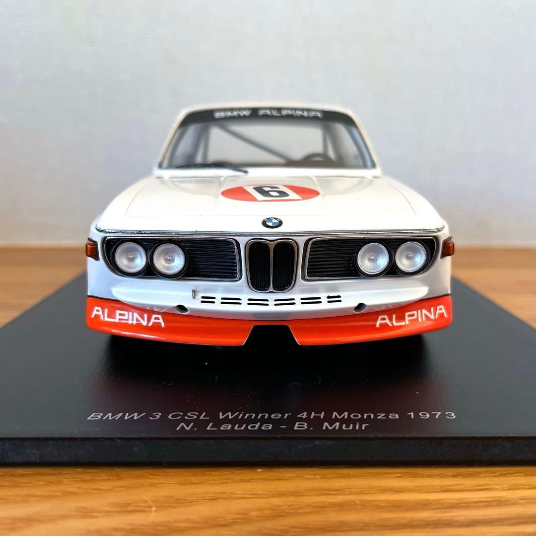 【ミニカー 希少】1/18 スパークモデル  3.0 CSL #6