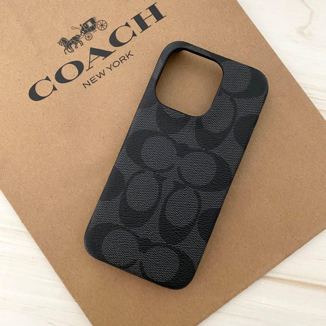 ★COACH コーチ iPhoneケース iPhone15 PRO対応ケース