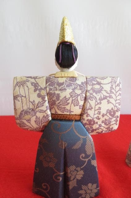 最終値下げ　人形作家　野村嘉光作　木目込み人形　親王びな