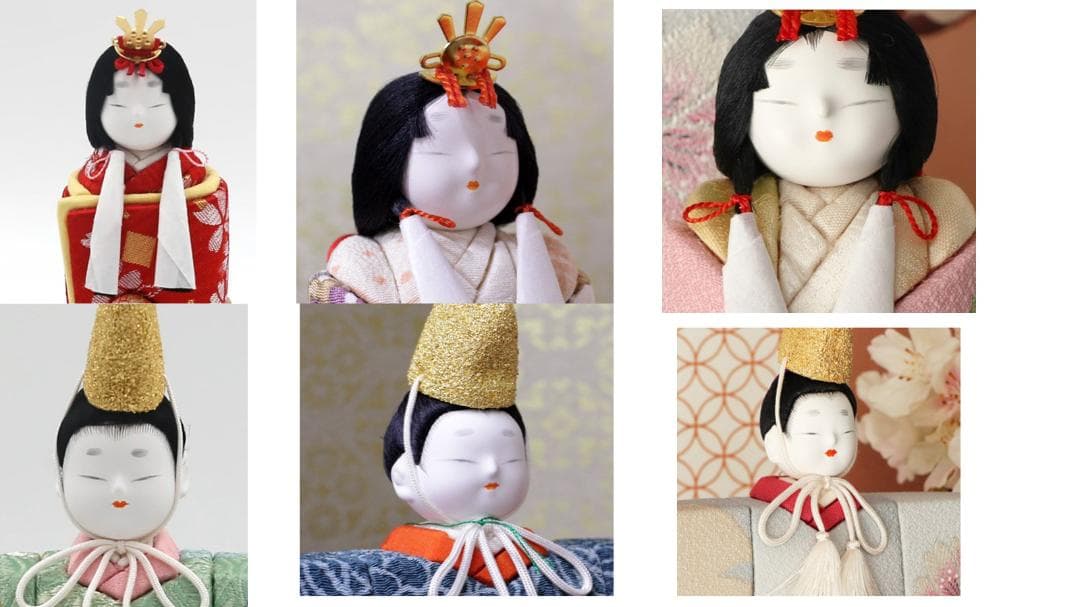 最終値下げ　人形作家　野村嘉光作　木目込み人形　親王びな