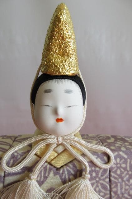 最終値下げ　人形作家　野村嘉光作　木目込み人形　親王びな