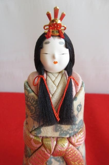 最終値下げ　人形作家　野村嘉光作　木目込み人形　親王びな