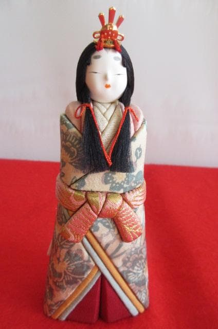 最終値下げ　人形作家　野村嘉光作　木目込み人形　親王びな