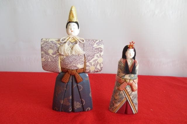 最終値下げ　人形作家　野村嘉光作　木目込み人形　親王びな