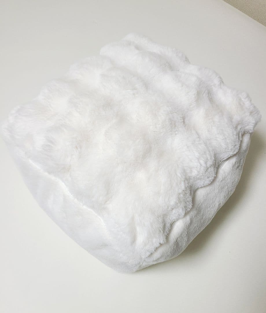 ふわとろ毛布　NERUS　ホワイト　セミダブル