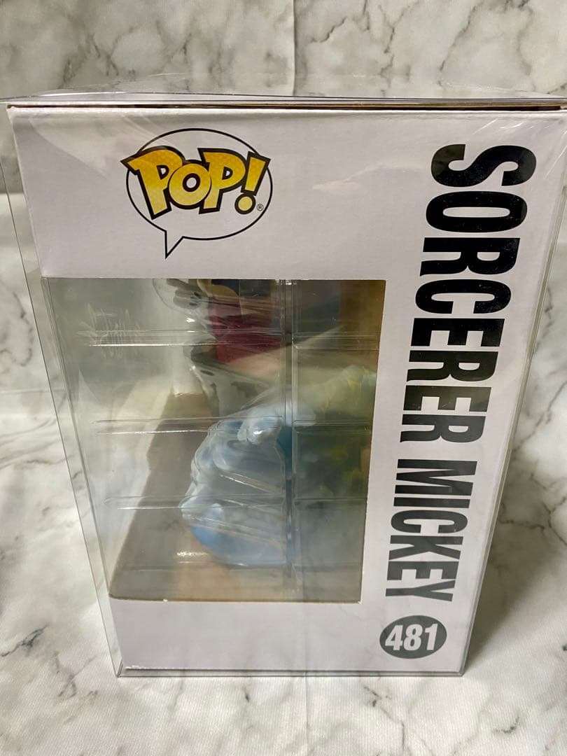 【サイン、プロテクター付き】Funko pop ディズニー ソーサラーミッキー