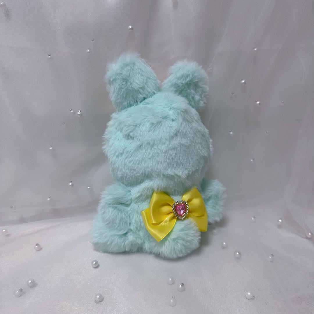 ぬい服 10~13cm おすわり うさぎ ミント ピンク イエロー