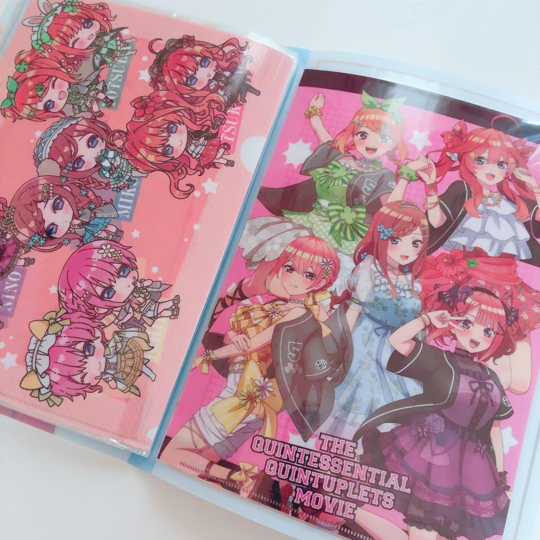 五等分の花嫁　ごと嫁　クリアファイル　まとめ売り