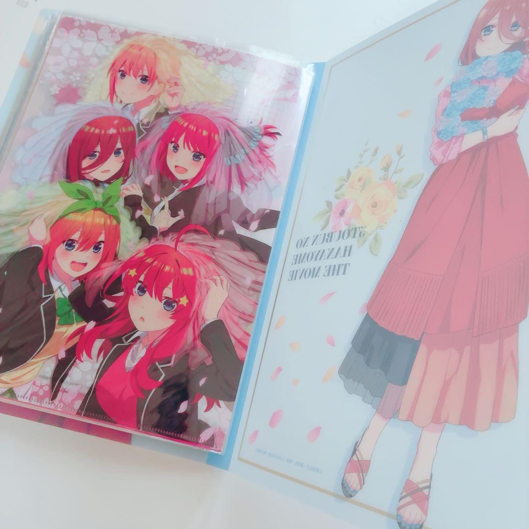 五等分の花嫁　ごと嫁　クリアファイル　まとめ売り