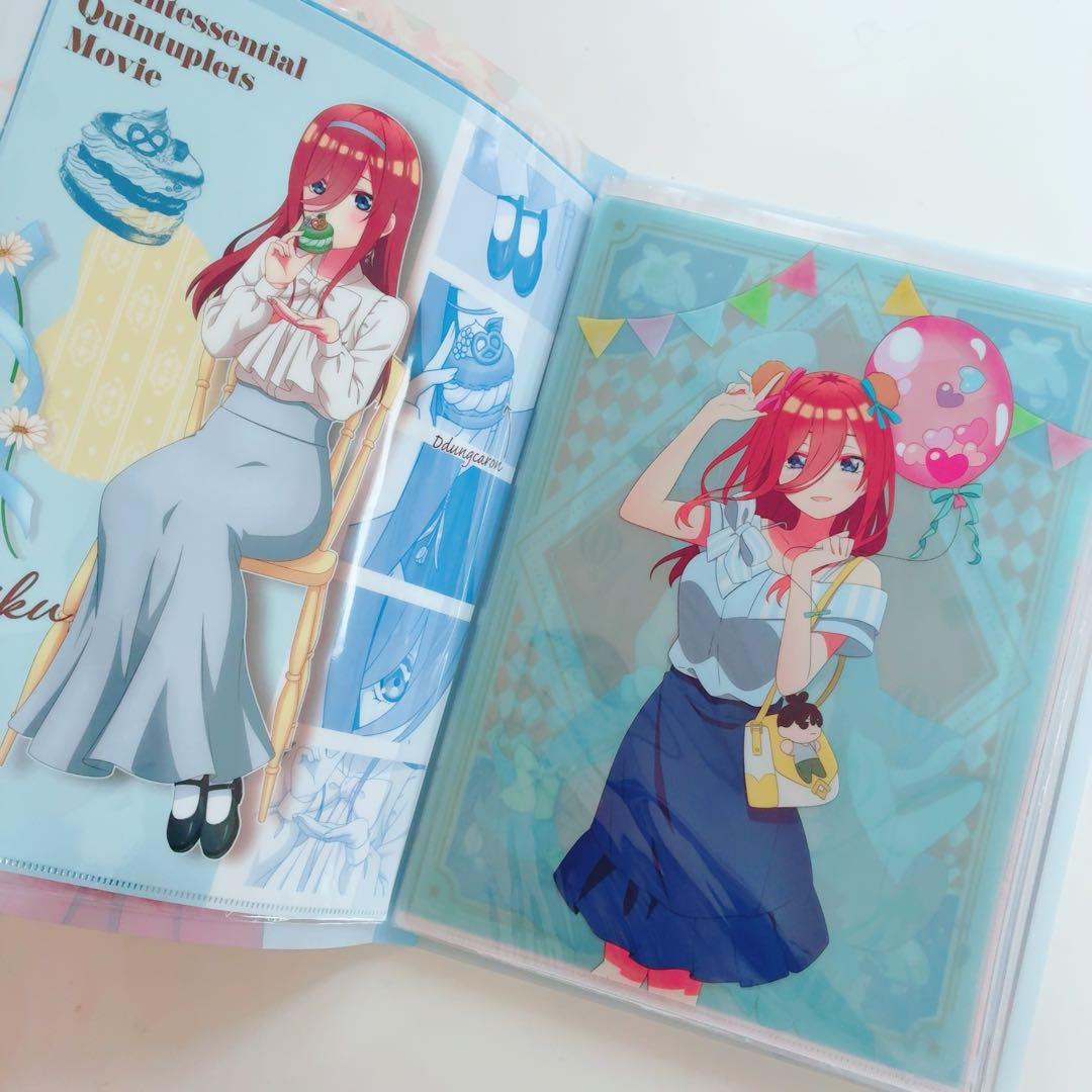 五等分の花嫁　ごと嫁　クリアファイル　まとめ売り