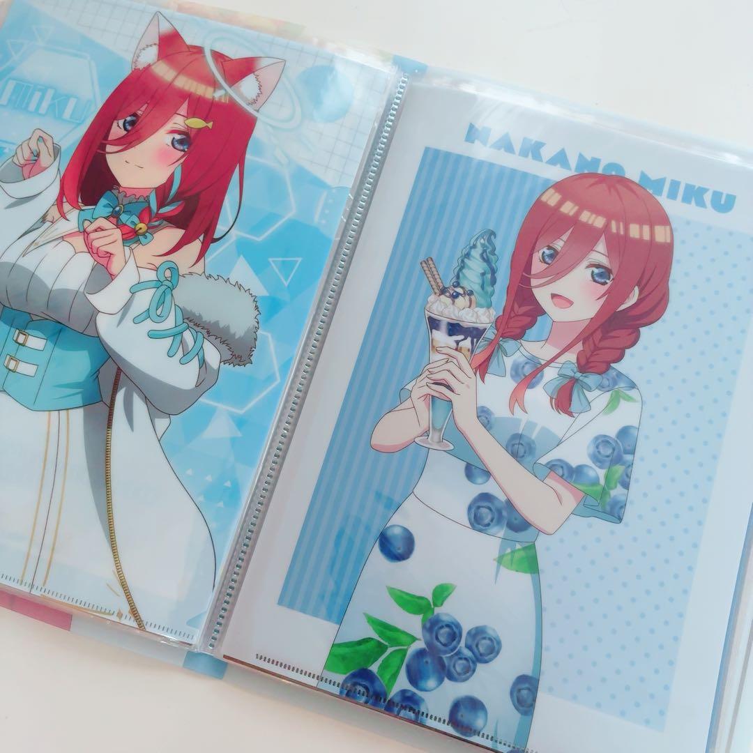 五等分の花嫁　ごと嫁　クリアファイル　まとめ売り