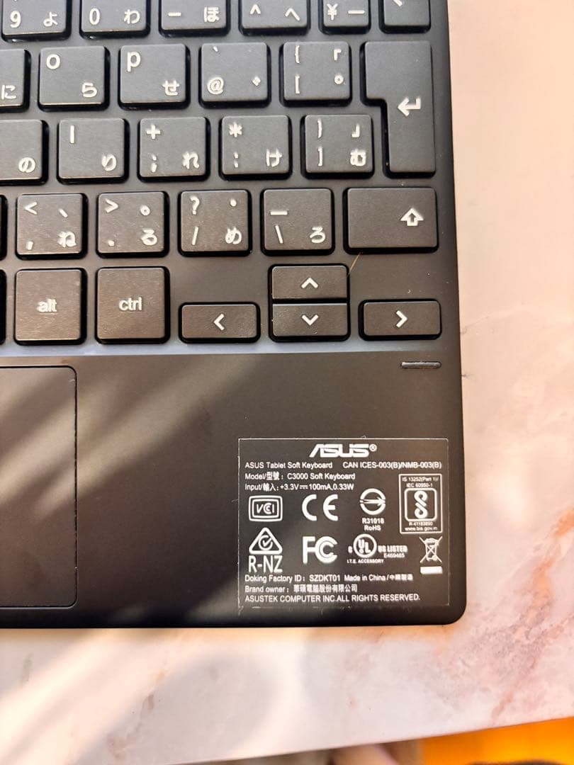 Chromebook本体 ASUS Chromebook Detachable CM3 128GB