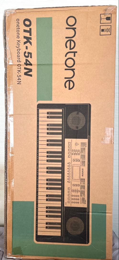 新品 onettone OTK-54N ホワイトキーボード