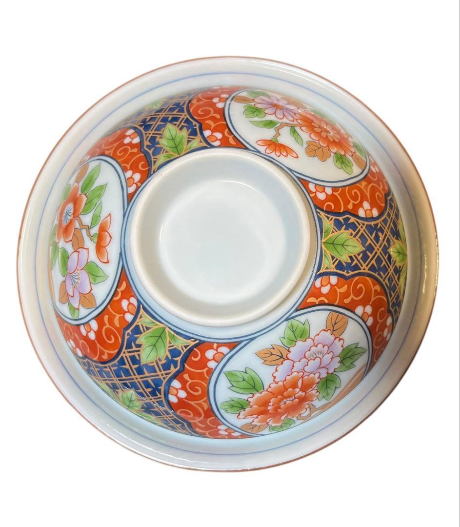 有田焼　醍醐窯　蓋付き丼ぶり 雑煮椀　5客　古伊万里