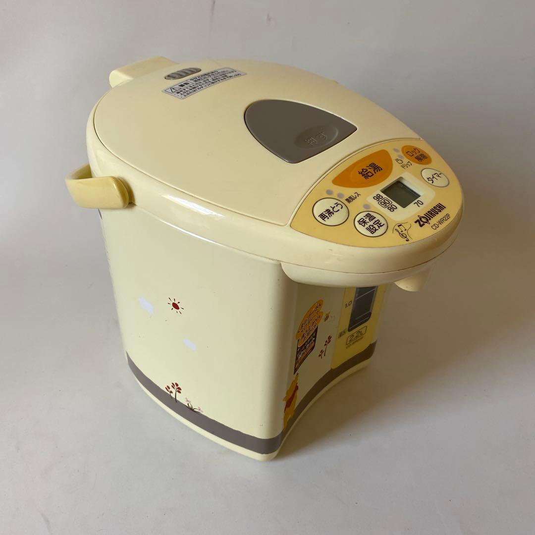象印　ディズニー　くまのプーさん 電気ポット