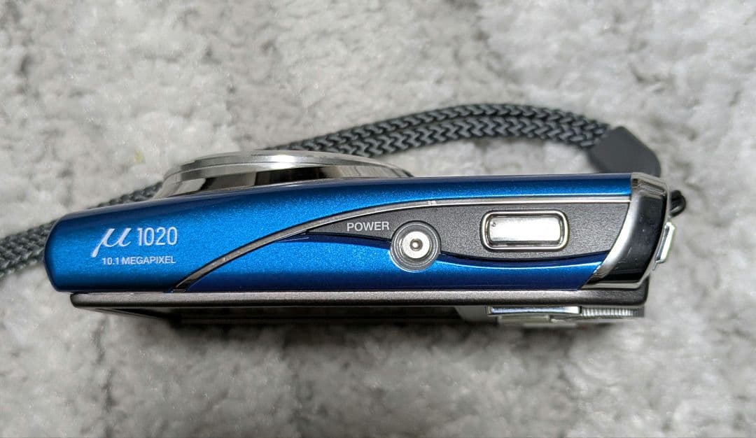 【動作確認】OLYMPUS オリンパス μ1020 ロイヤルブルー　コンデジ