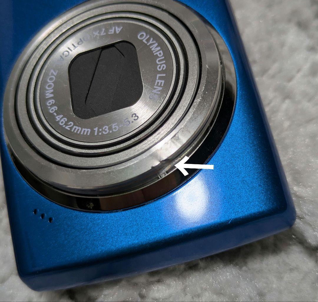 【動作確認】OLYMPUS オリンパス μ1020 ロイヤルブルー　コンデジ