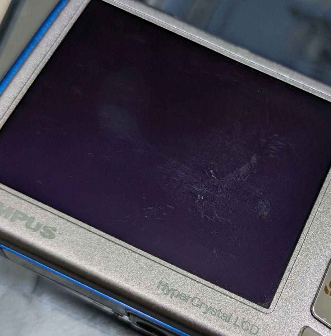 【動作確認】OLYMPUS オリンパス μ1020 ロイヤルブルー　コンデジ