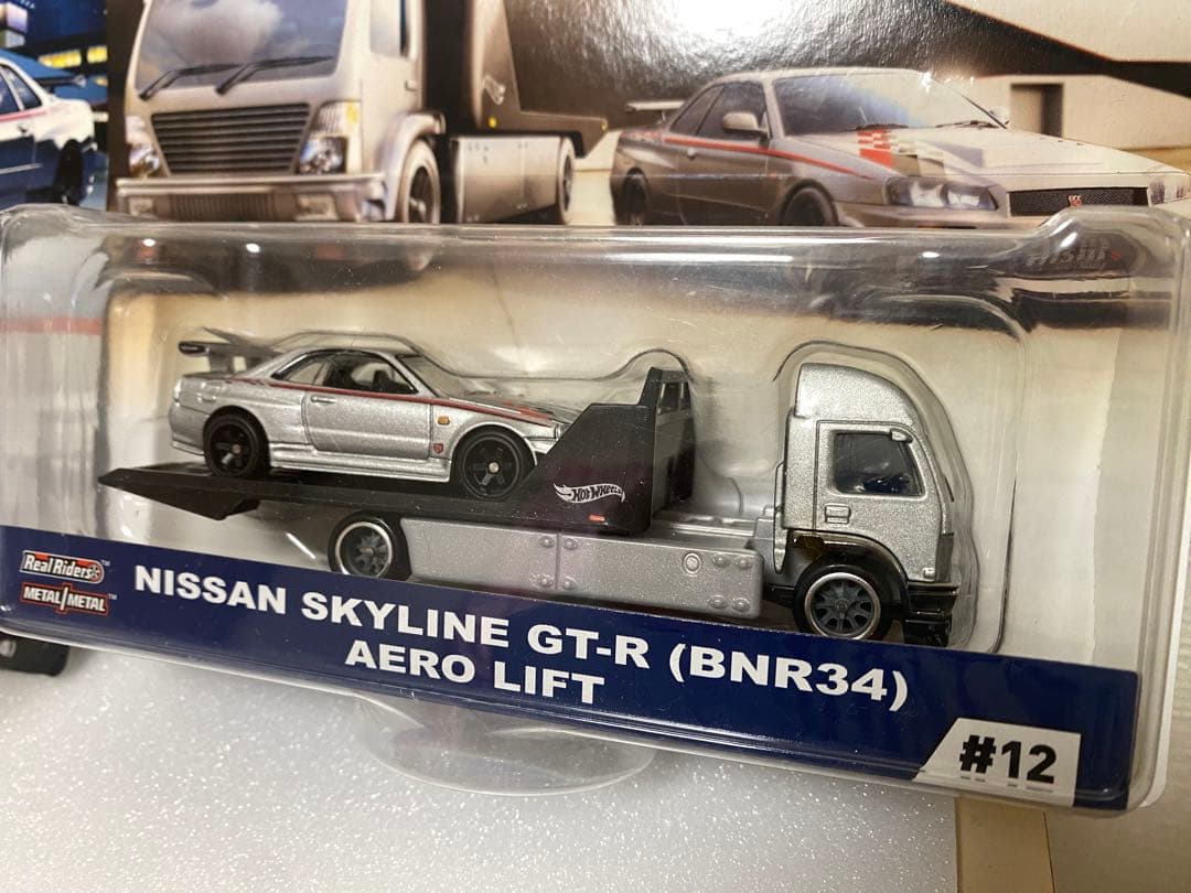 Hot Wheels nismo BNR34 トランスポート　２パック
