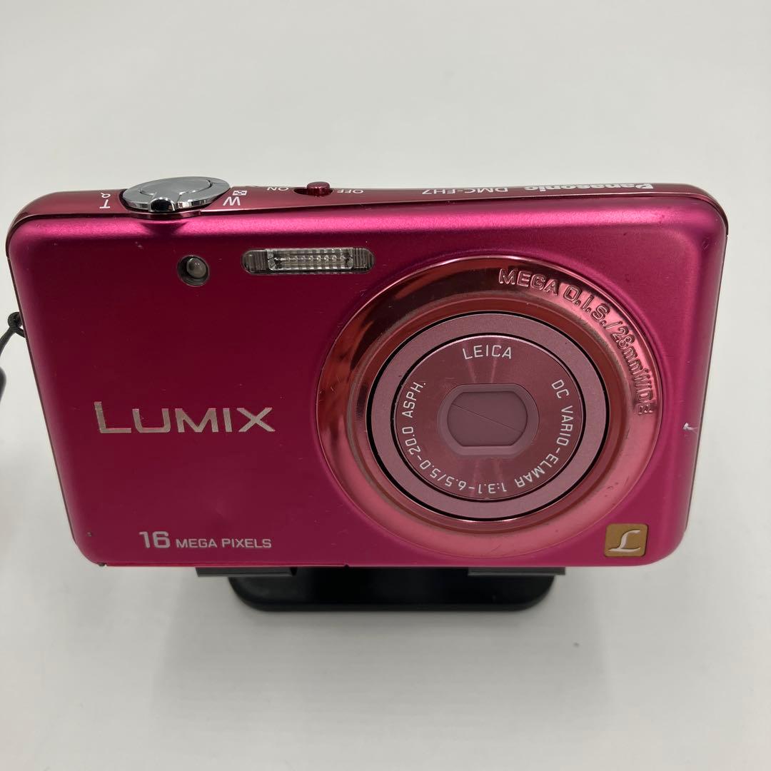 美品　Panasonic LUMIX DMC-FH7 ピンク