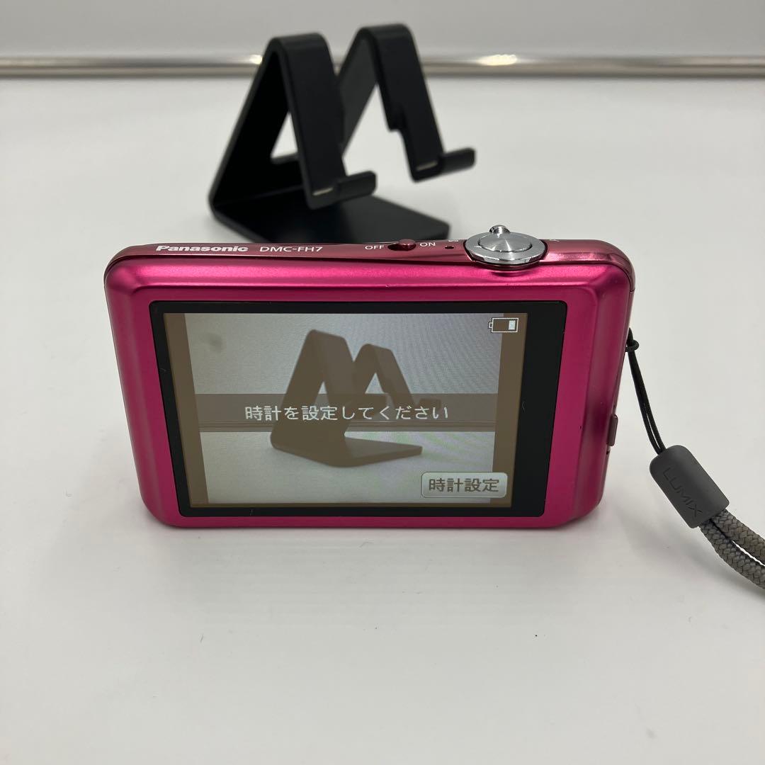 美品　Panasonic LUMIX DMC-FH7 ピンク