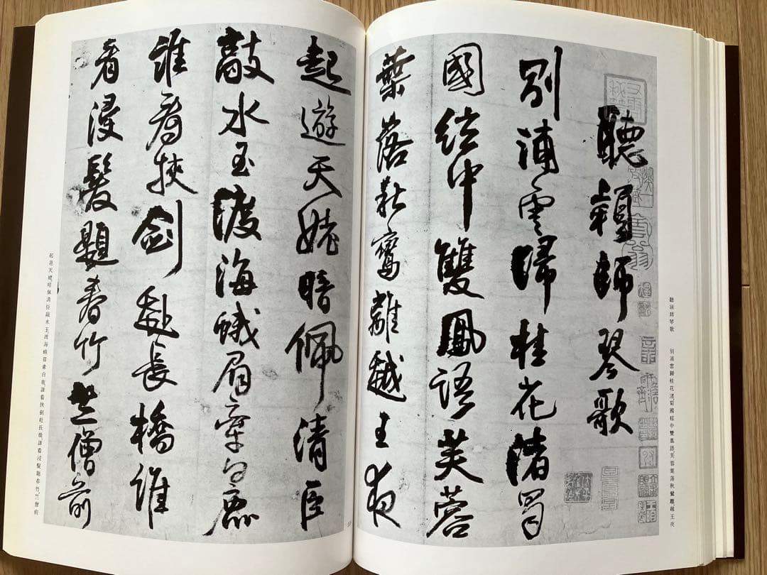 王鐸の書法2冊・呉昌硯の画と賛
