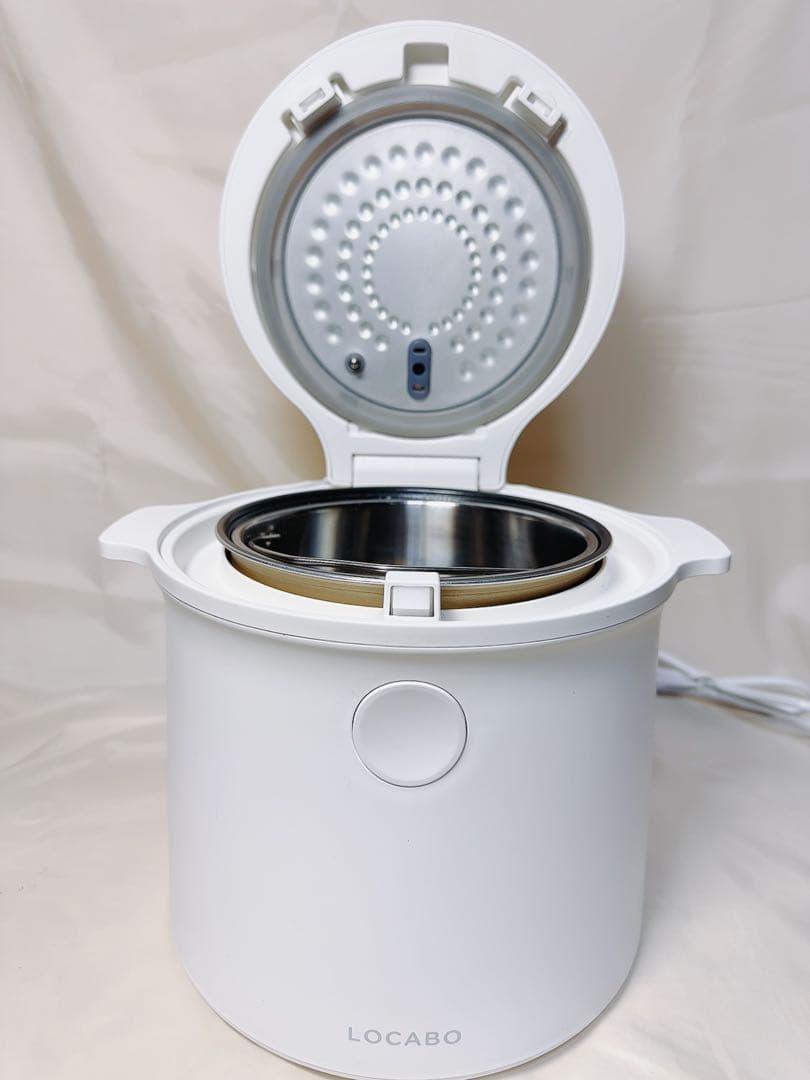 LOCABO炊飯器　ホワイト