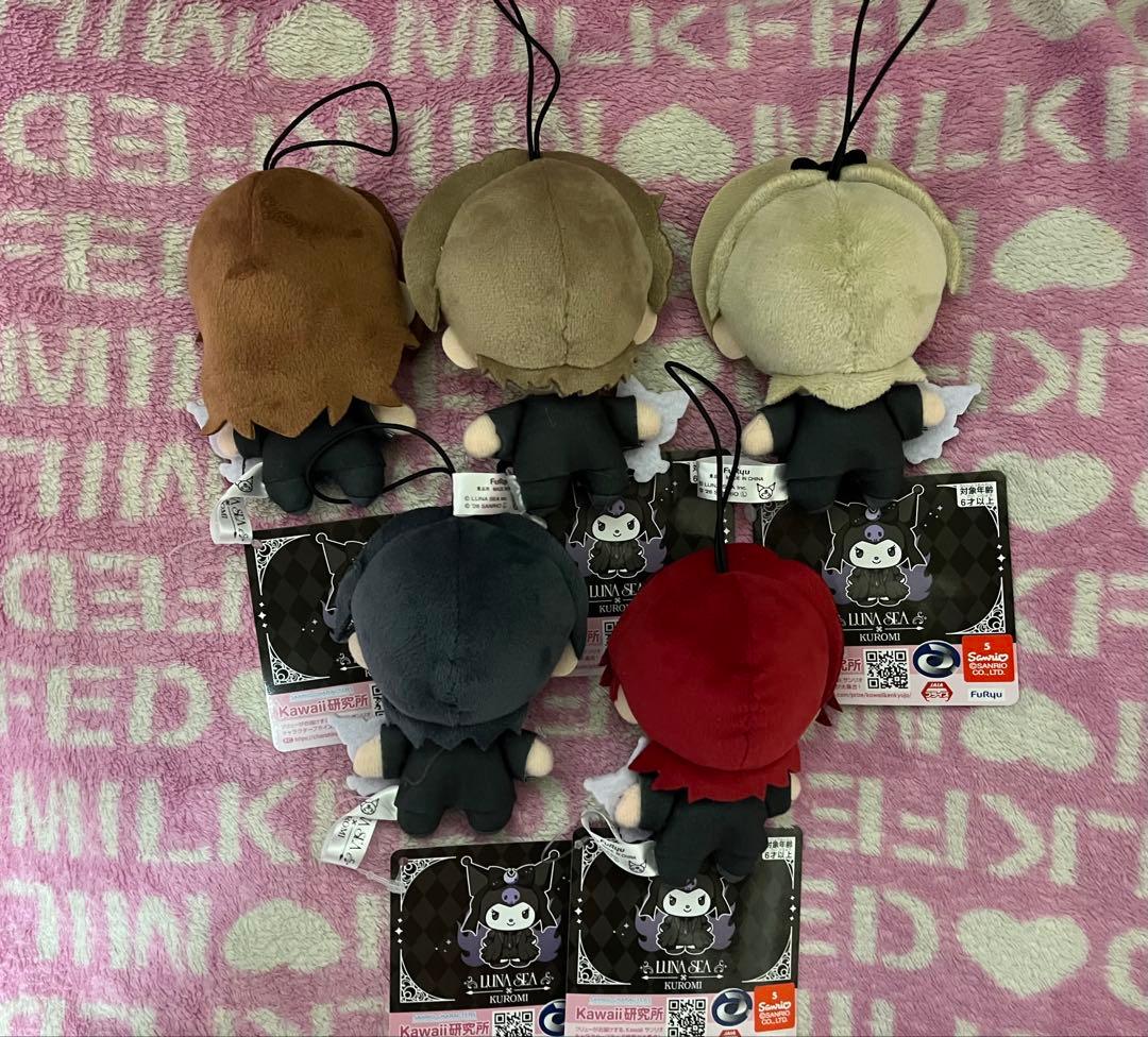 ROUND1限定 LUNA SEA×KUROMI マスコット　全5種 ルナシー