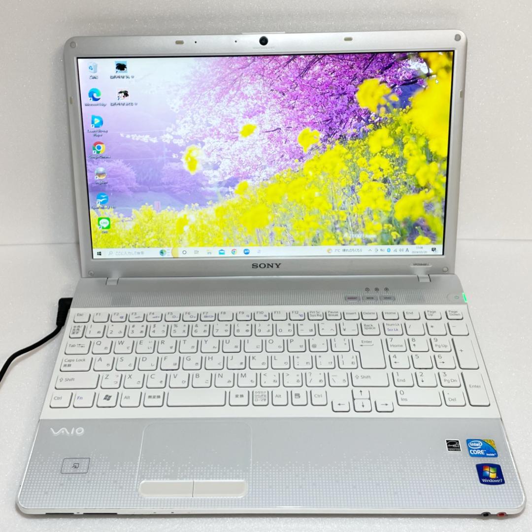 ❣️人気大爆発 SONY VAIO❣️　Webカメラ付きパソコン　社会人　030
