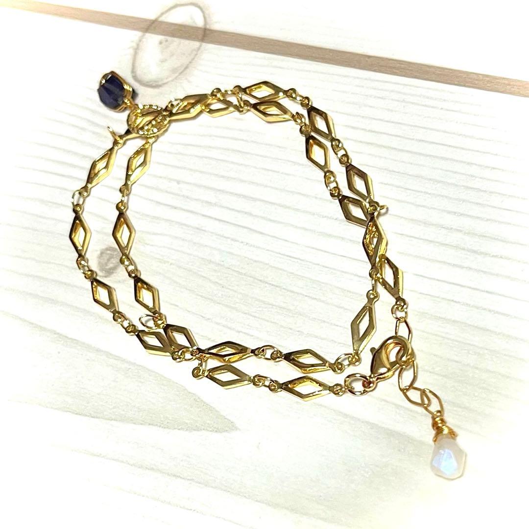 14kgf ネックレスෆ˚*2連ブレスレット◝✩