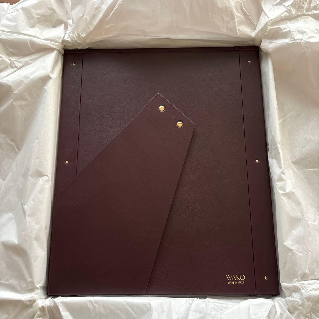 六切り　和光 高級本革フォトフレーム